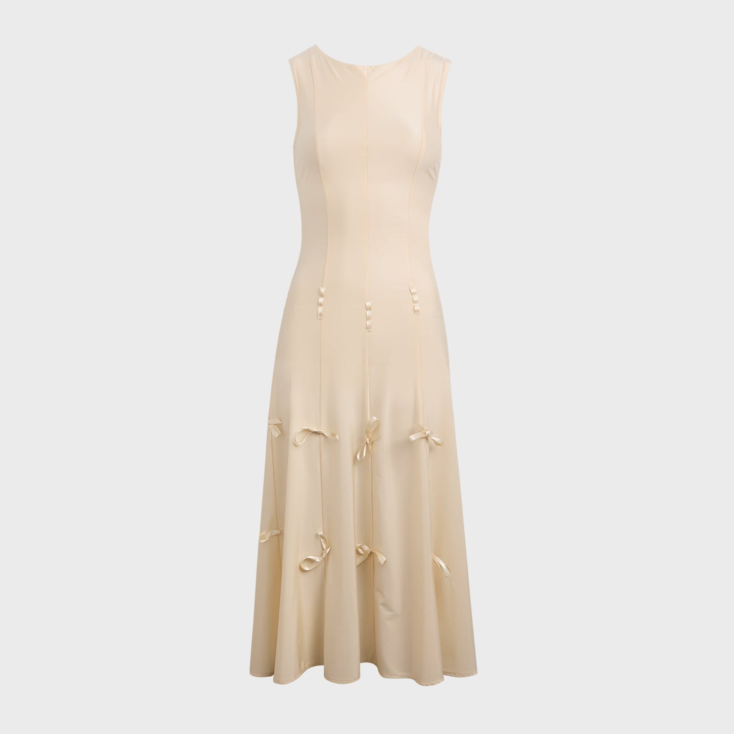 Women Kith Buci Heiress Dress - Cream