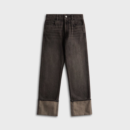 Women Kith Coperni Boyfriend Denim Pants - Black