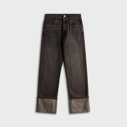 Women Kith Coperni Boyfriend Denim Pants - Black