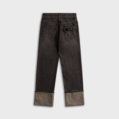 Women Kith Coperni Boyfriend Denim Pants - Black