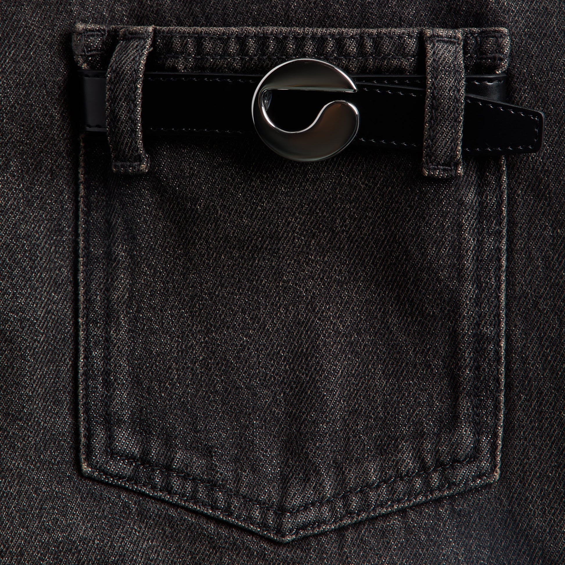 Women Kith Coperni Boyfriend Denim Pants - Black