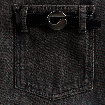Women Kith Coperni Boyfriend Denim Pants - Black