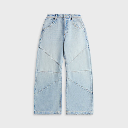 Women Kith EB Denim Freddy Cropped Barrel - Daphne