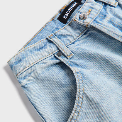 Women Kith EB Denim Freddy Cropped Barrel - Daphne