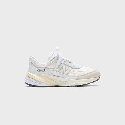 Men Kith New Balance Made in USA 990v6 - White / Sea Salt