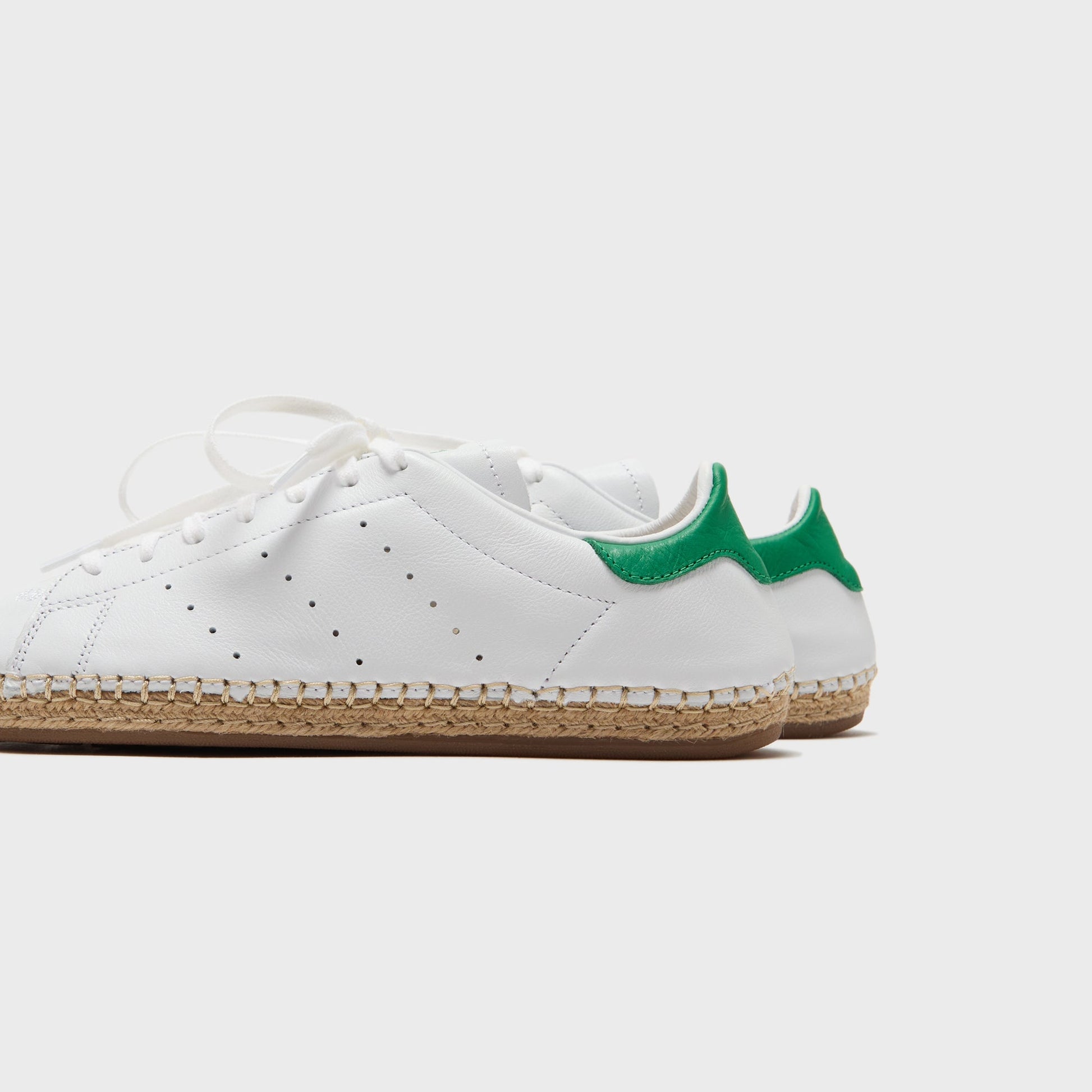 Men Kith adidas x CLOT Stan Smith Espadrille - Cloud White / Green
