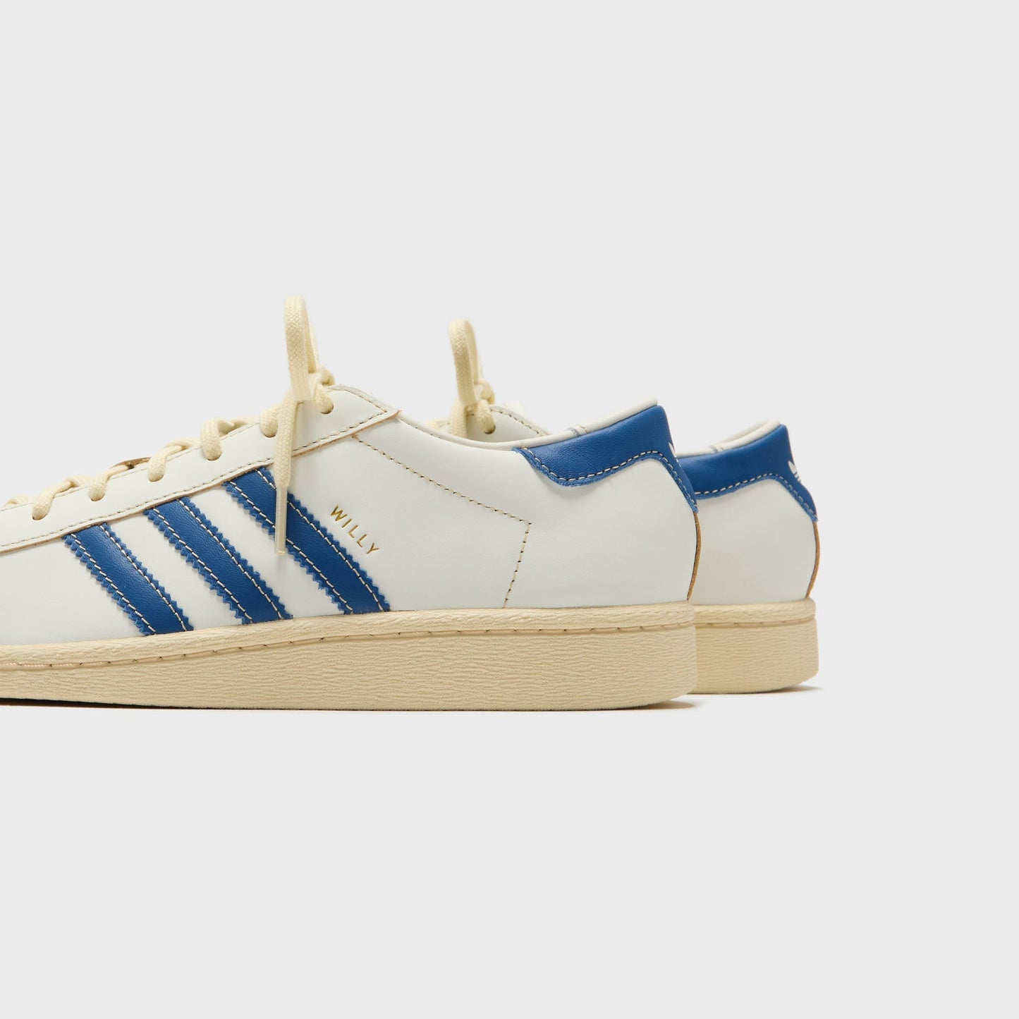 Men Kith adidas x Willy Chavarria Jabbar Dress Shoe - Off White / Dark Marine