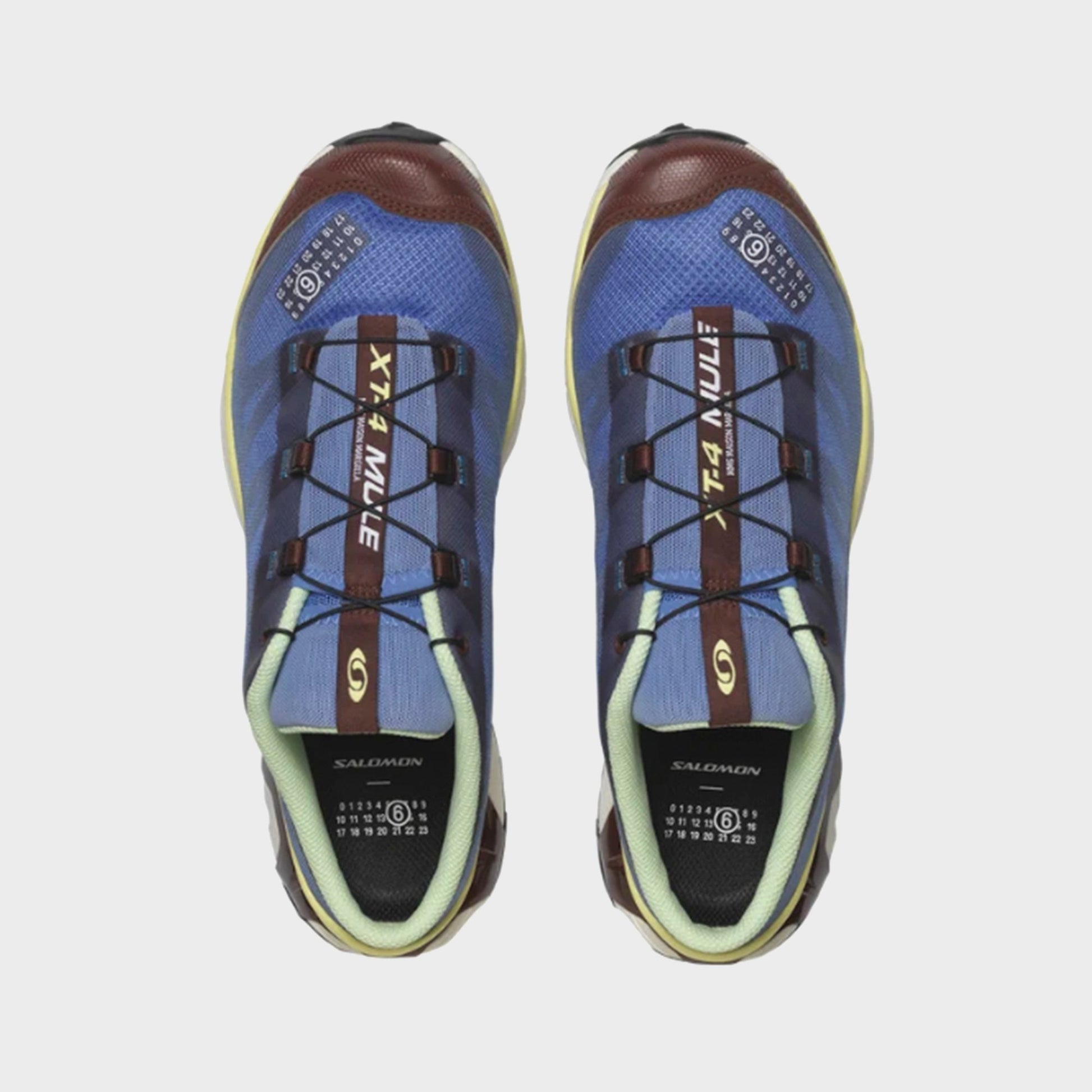 Men Kith MM6 Maison Margiela x Salomon XT-4 Mule - Ultramarine / Rum Raisin / Y