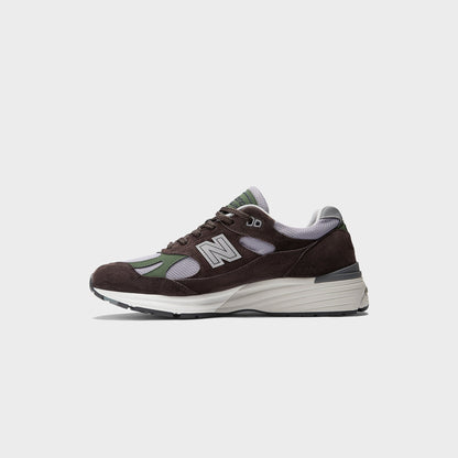 Men Kith New Balance Made in UK 991v2 - Brown / Douglas Fir