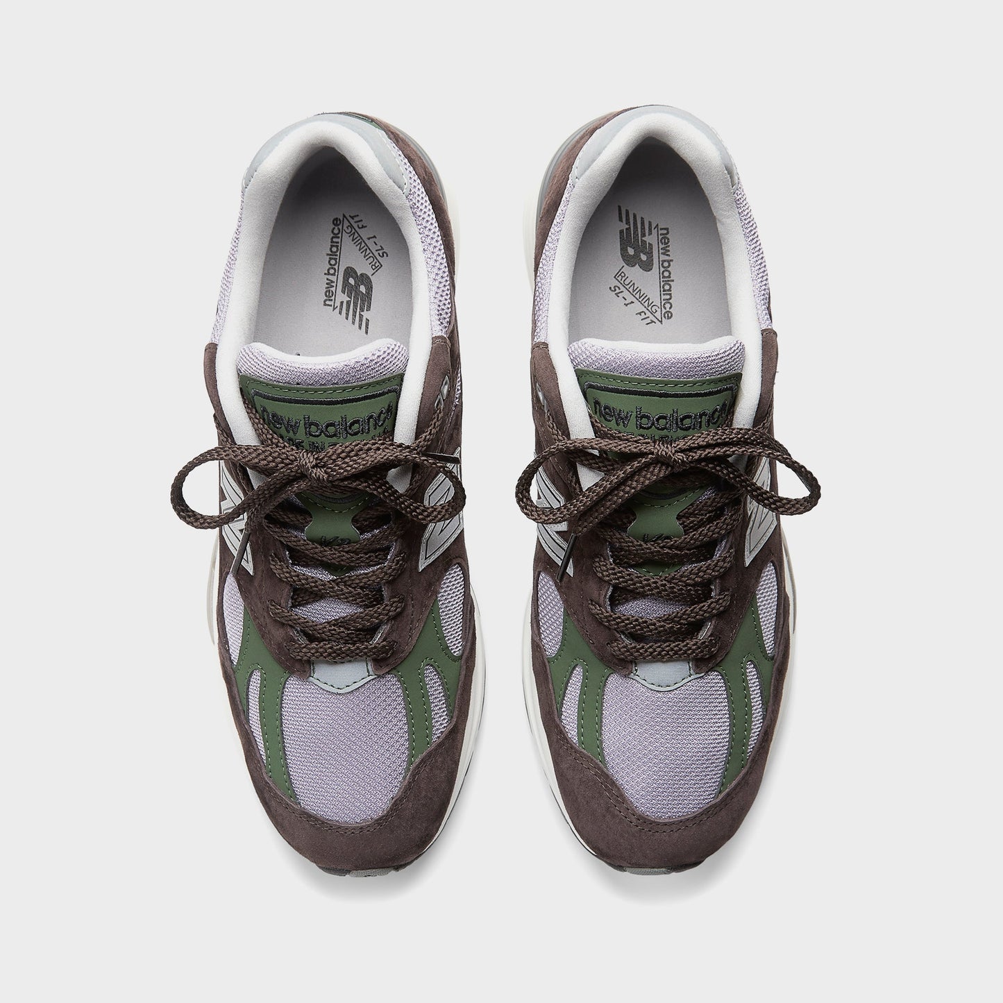 Men Kith New Balance Made in UK 991v2 - Brown / Douglas Fir
