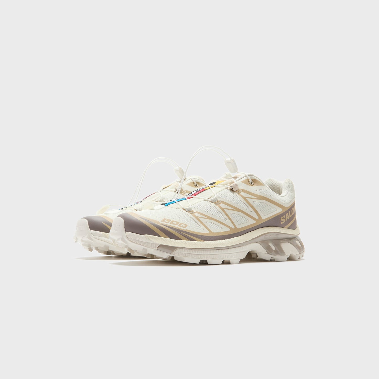 Men Kith Salomon XT-6 - Vanilla Ice / Iron / Etherea