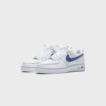 Men Kith Nike Air Force 1 `07 - White / Deep Royal Blue