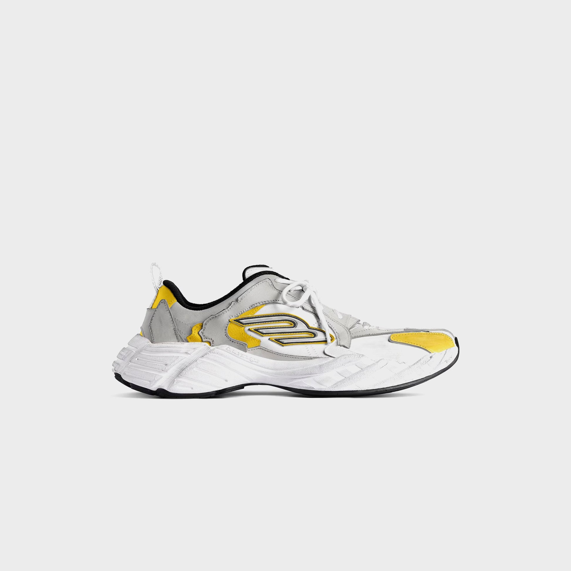 Men Kith Balenciaga Monday - Light Grey / White / Yellow / Black