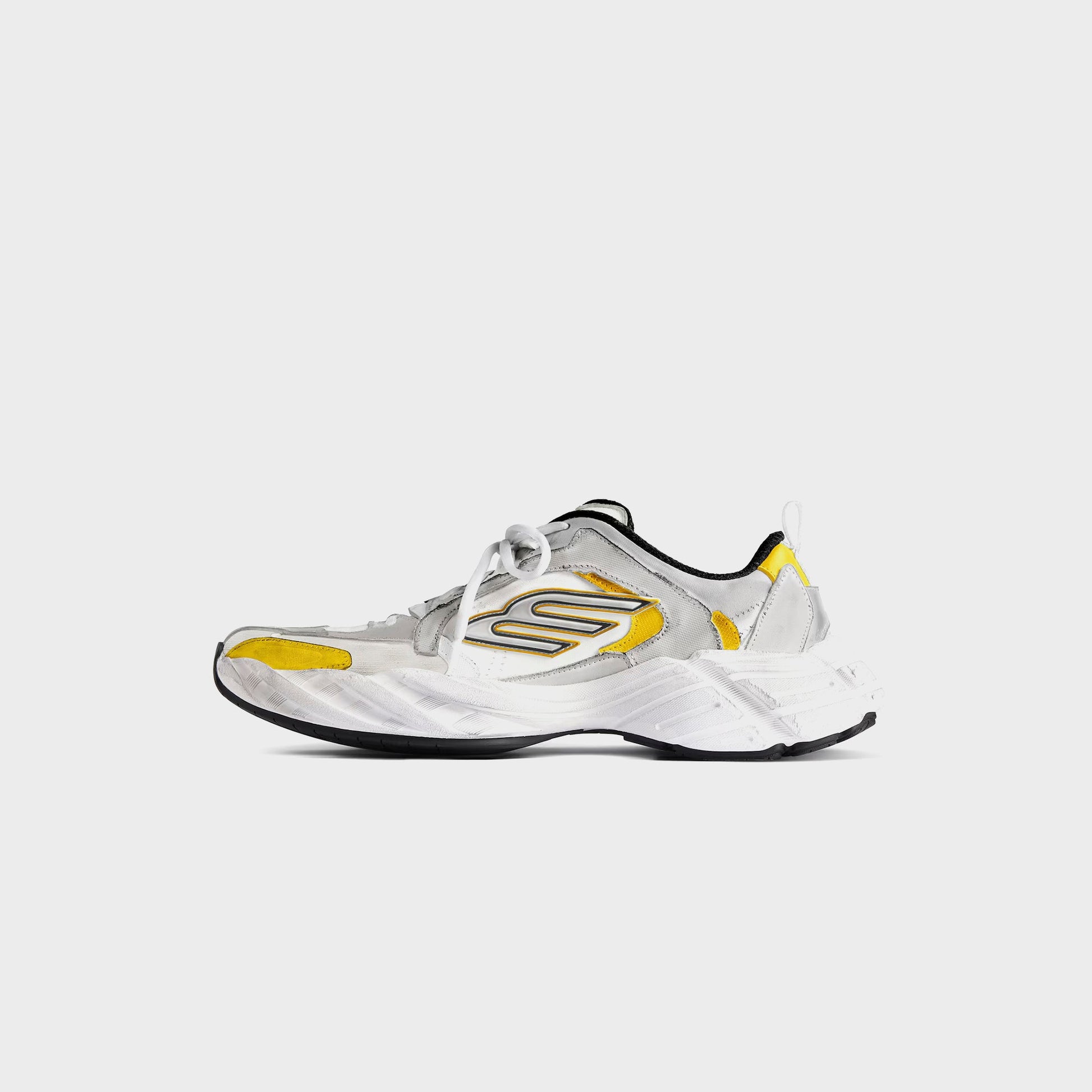 Men Kith Balenciaga Monday - Light Grey / White / Yellow / Black