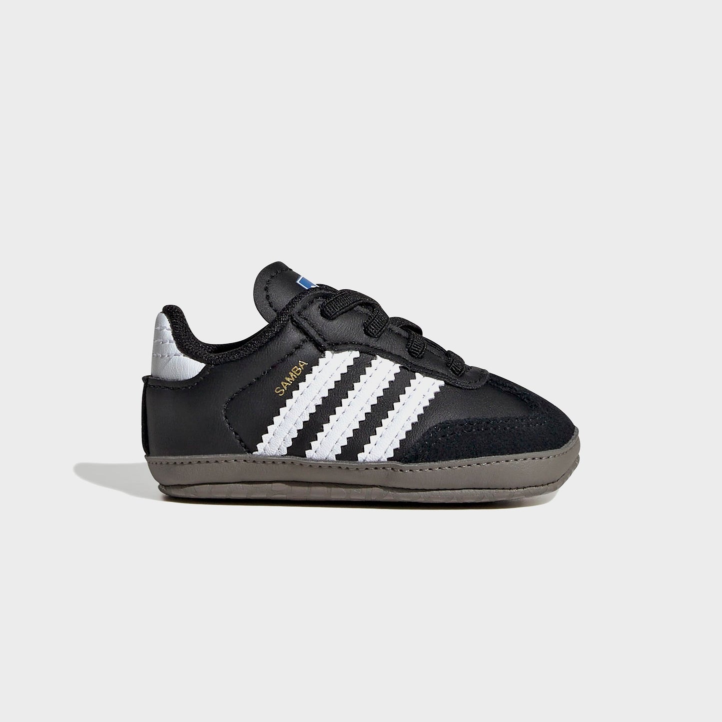 Kids Kith adidas Samba Crib - Core Black / Cloud White / Blue Bird