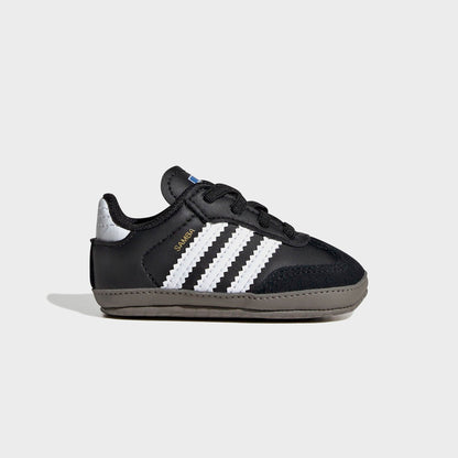 Kids Kith adidas Samba Crib - Core Black / Cloud White / Blue Bird