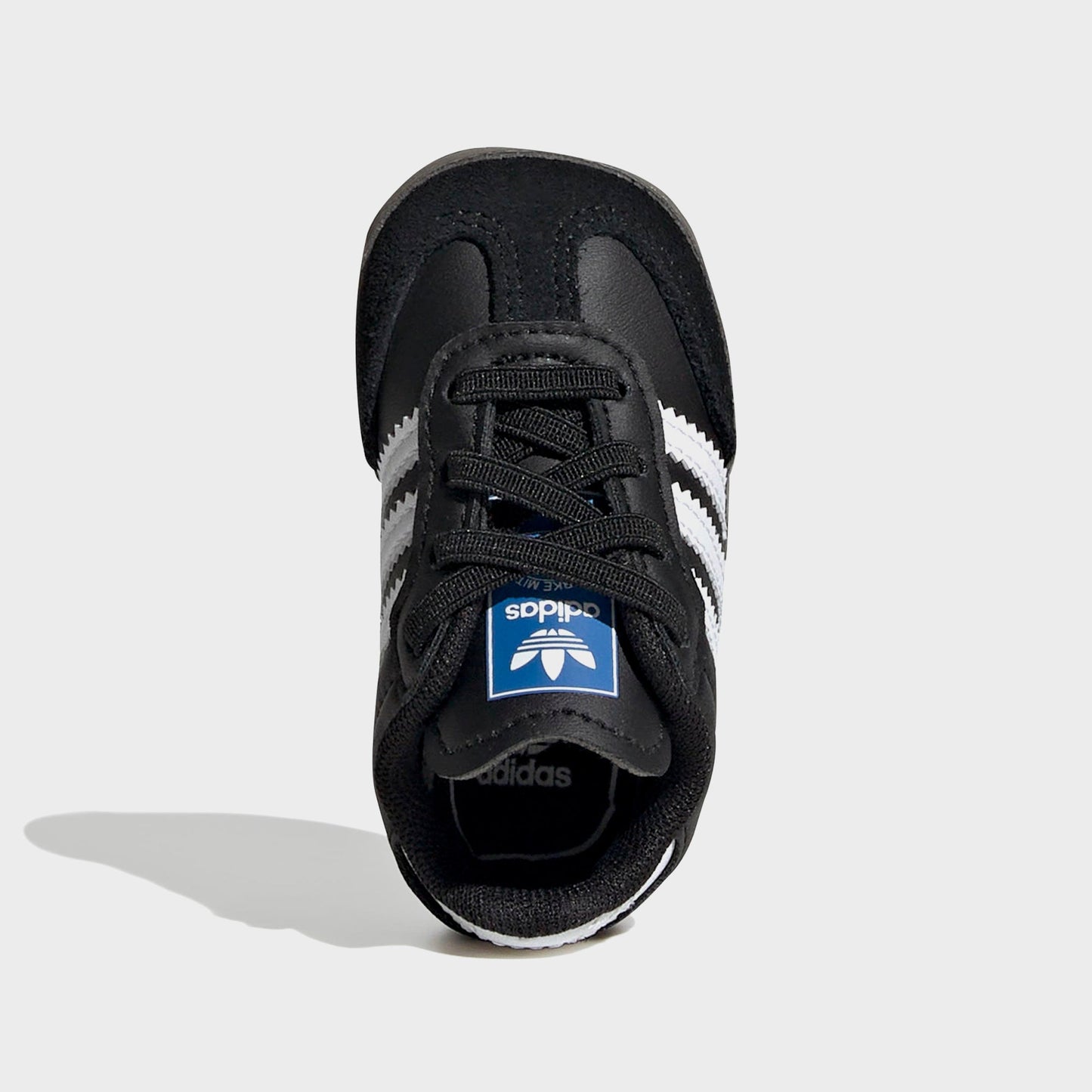 Kids Kith adidas Samba Crib - Core Black / Cloud White / Blue Bird