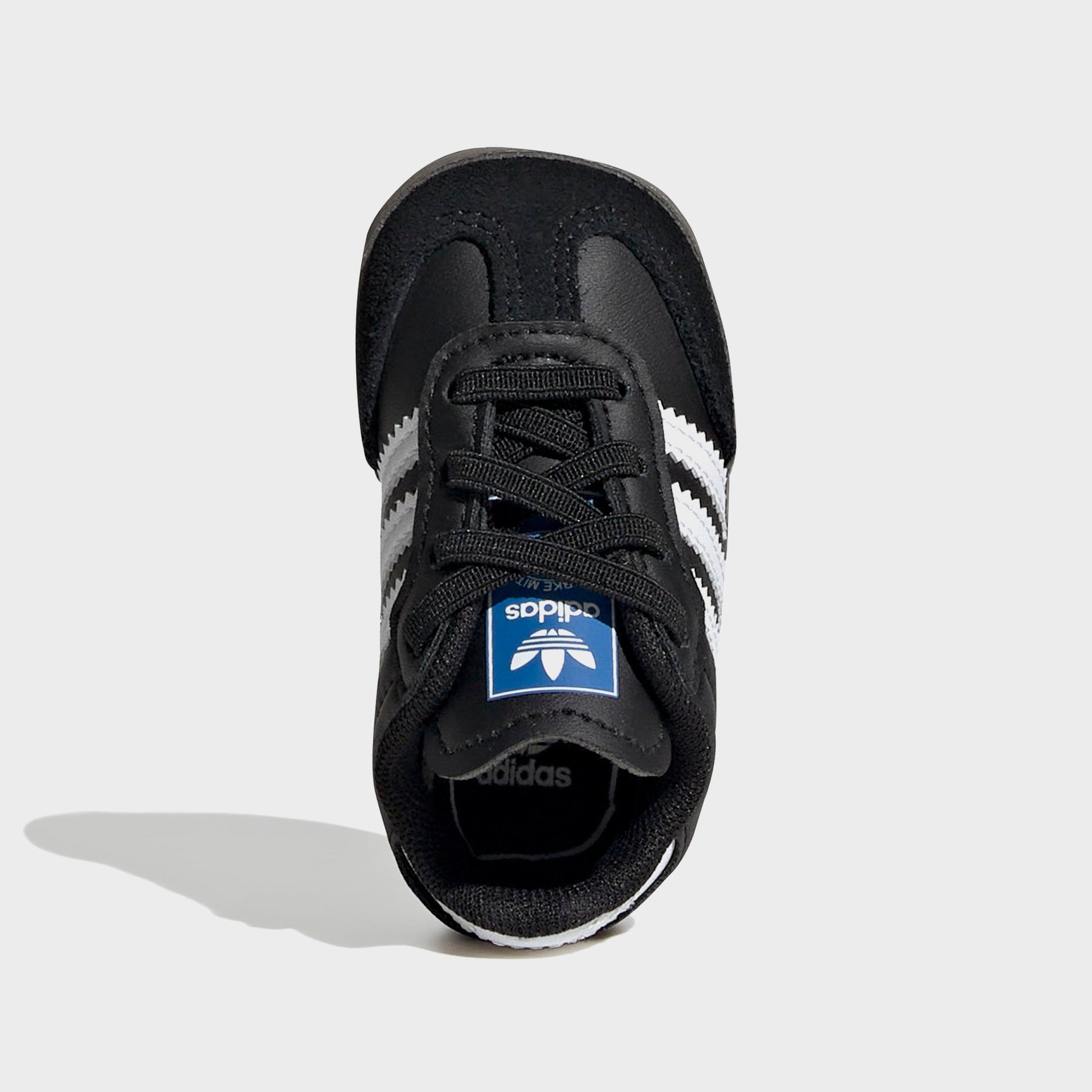 Kids Kith adidas Samba Crib - Core Black / Cloud White / Blue Bird