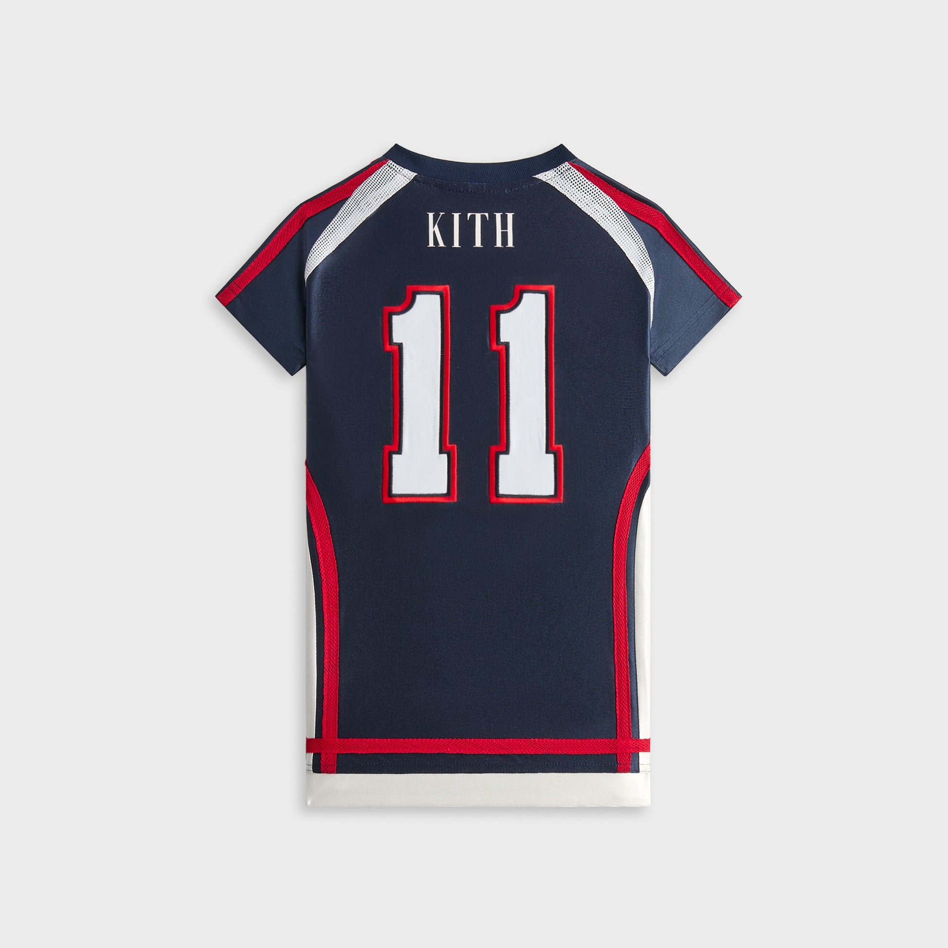Kids Kith Kith Kids NY to the World Faille Fade Jersey Dress - Nocturnal