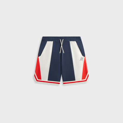 Kids Kith Kith Kids NY to the World Faille Curtis Short - Nocturnal