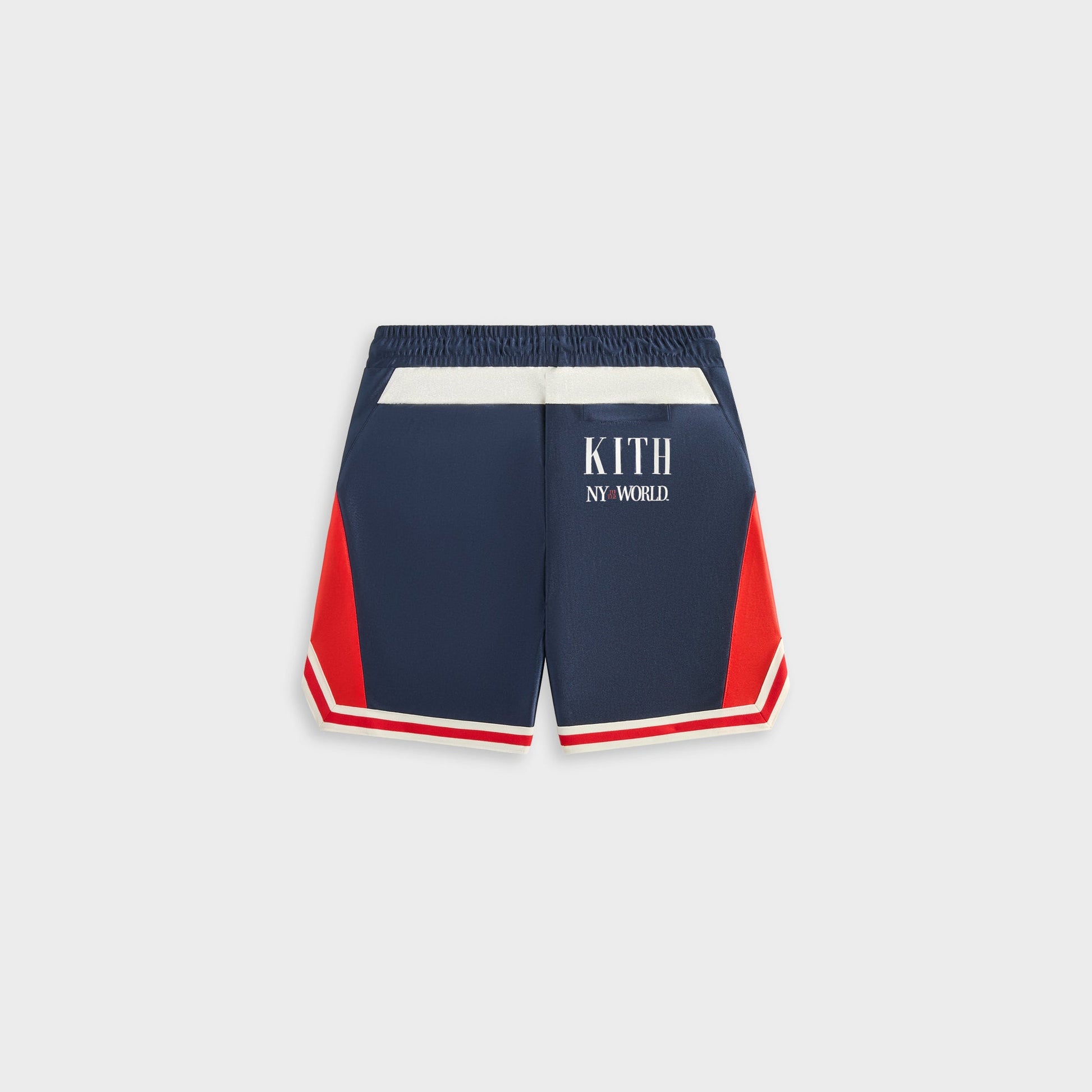 Kids Kith Kith Kids NY to the World Faille Curtis Short - Nocturnal