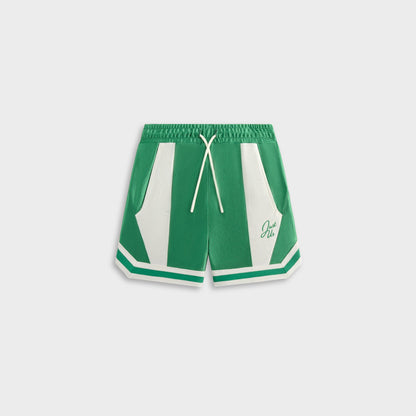 Kids Kith Kith Kids NY to the World Faille Curtis Short - Parrot