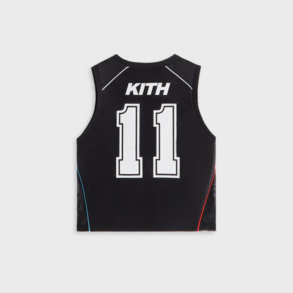 Kids Kith Kith Kids NY to the World Unisphere Faille Jersey - Black