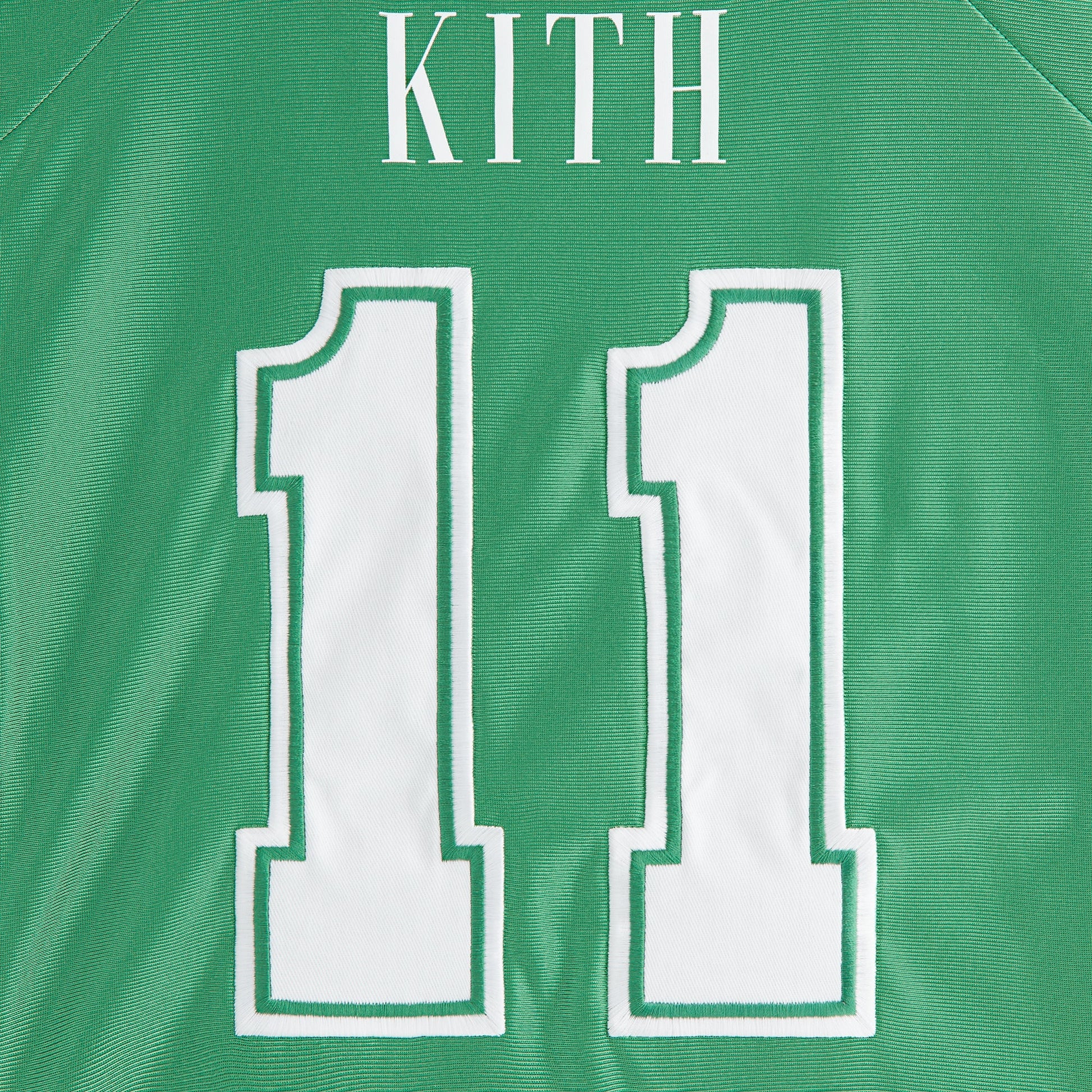 Kids Kith Kith Kids NY to the World Faille Leon Jersey - Parrot