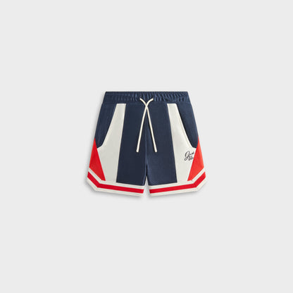 Kids Kith Kith Baby New York to the World Faille Curtis Short - Nocturnal