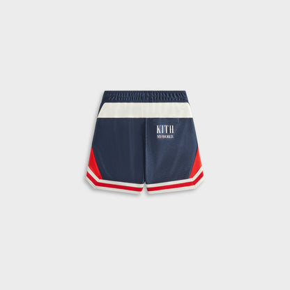 Kids Kith Kith Baby New York to the World Faille Curtis Short - Nocturnal