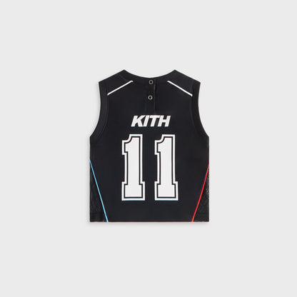 Kids Kith Kith Baby New York to the World Unisphere Faille Jersey - Black