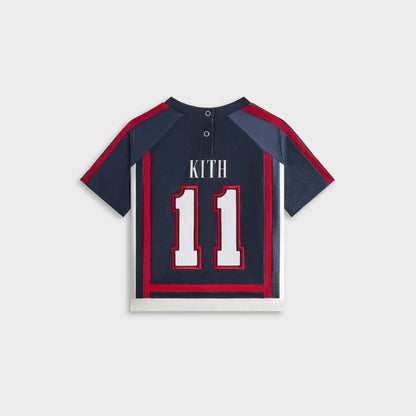 Kids Kith Kith Baby New York to the World Faille Leon Jersey - Nocturnal