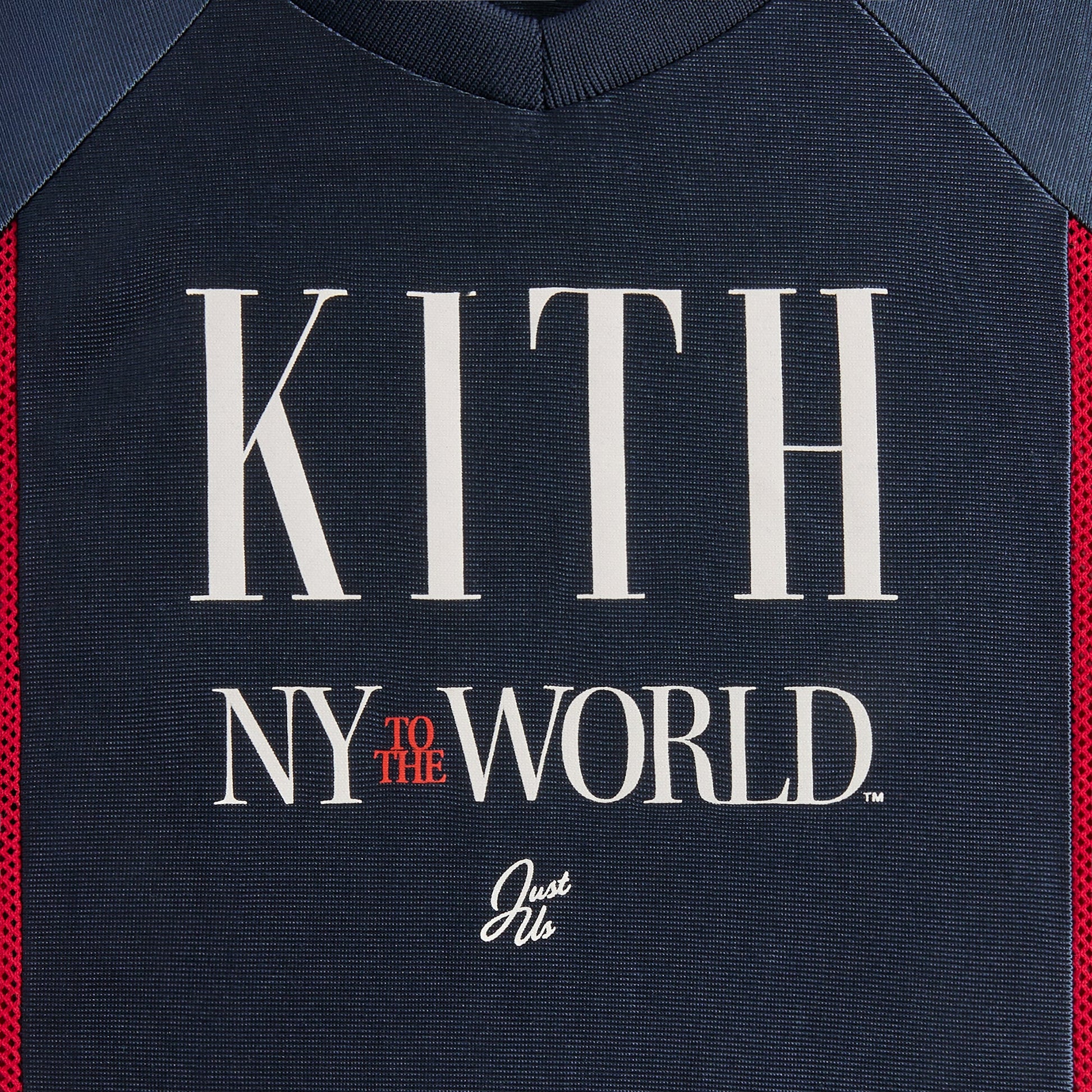 Kids Kith Kith Baby New York to the World Faille Leon Jersey - Nocturnal