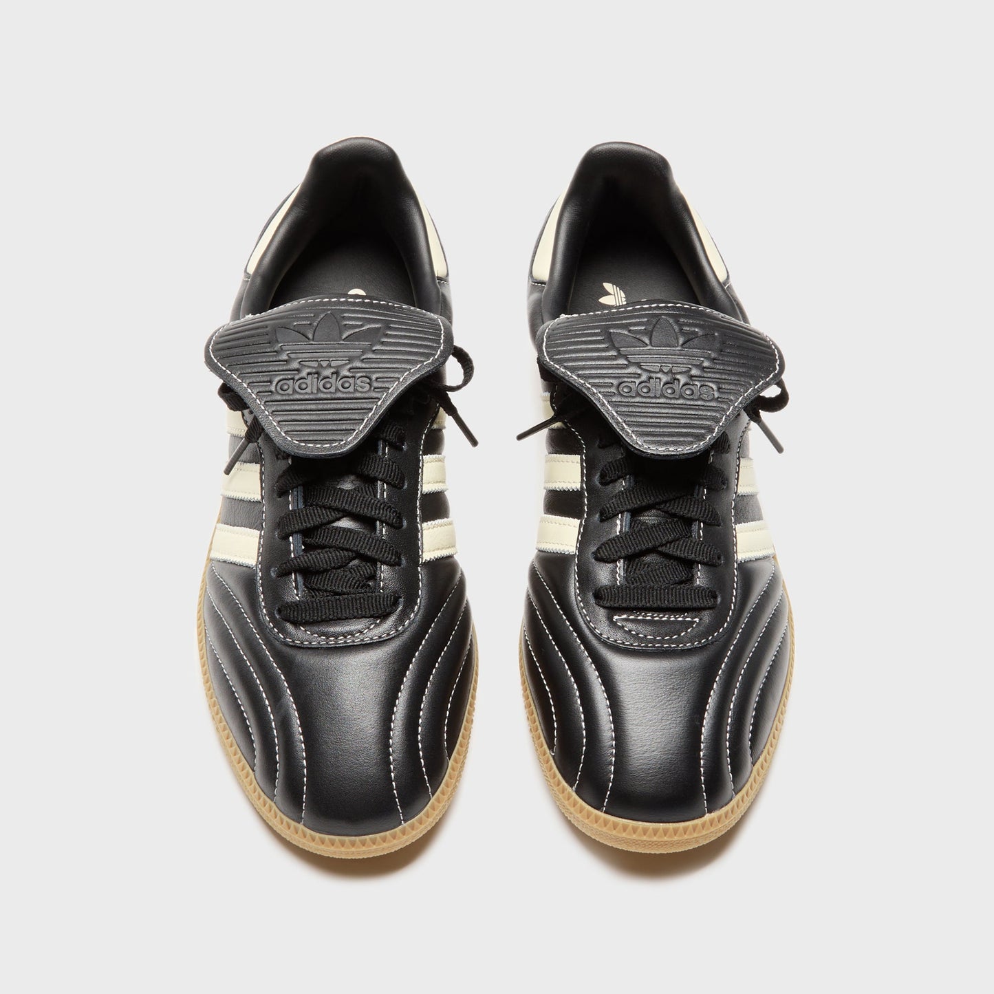 Men|Women Kith adidas Samba Long Tongue - Cream White / Core Black / Gum 4