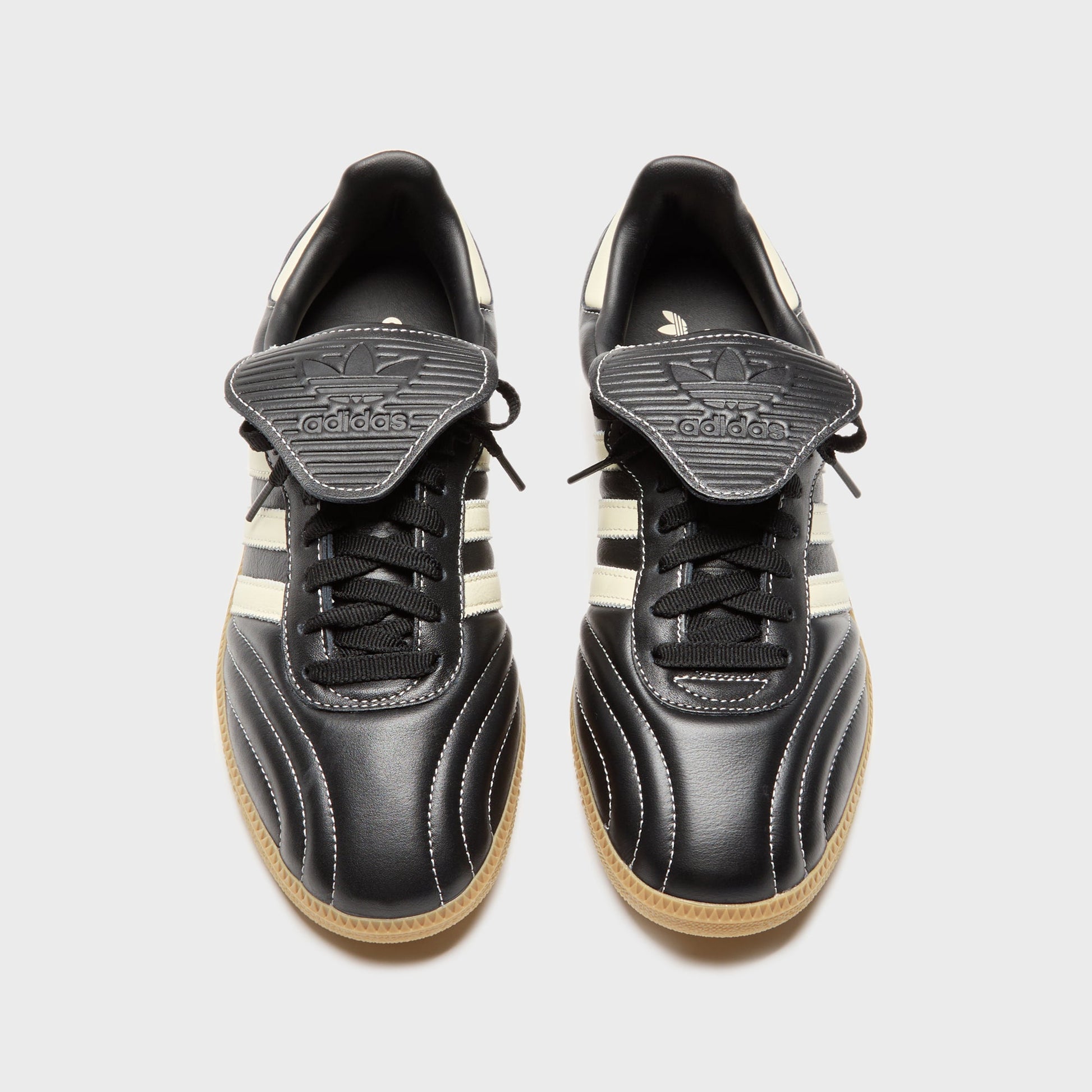 Men|Women Kith adidas Samba Long Tongue - Cream White / Core Black / Gum 4
