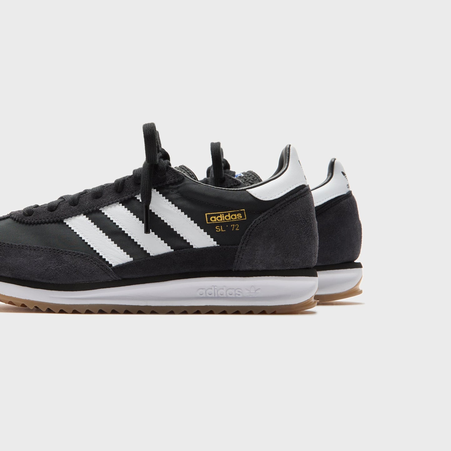 Men Kith adidas SL 72 RS - Core Black / White / Blue