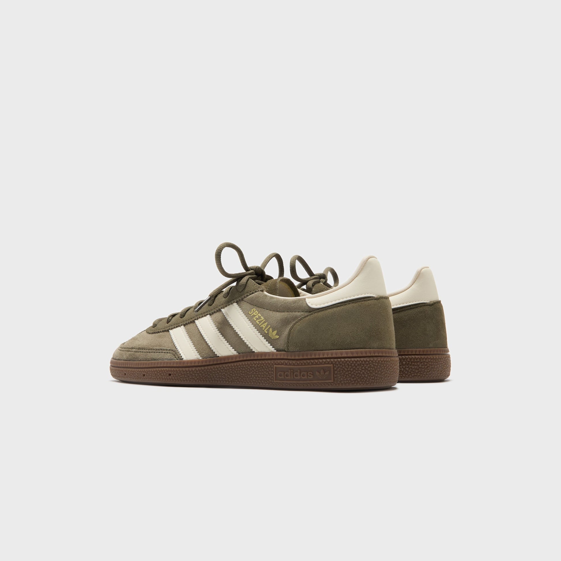 Men Kith adidas Handball Spezial - Olive Strata / Cream White / Gum5