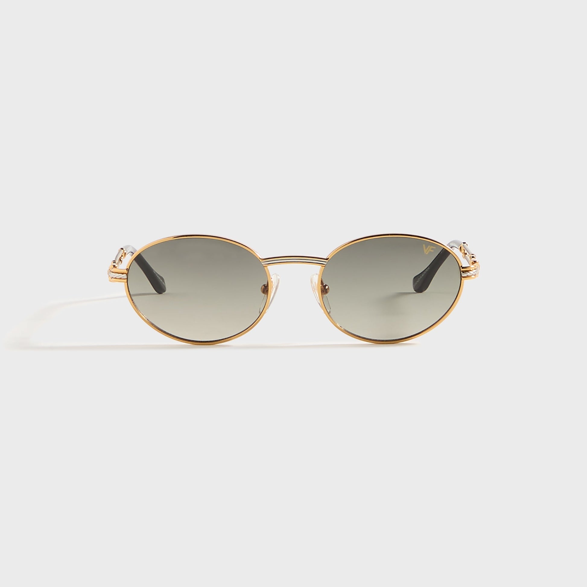 Men Kith Vintage Frames Pac Double Rope Edition 18KT Two-Tone - Gold / Grey