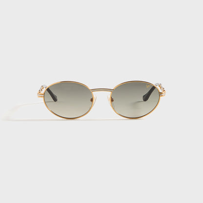 Men Kith Vintage Frames Pac Double Rope Edition 18KT Two-Tone - Gold / Grey