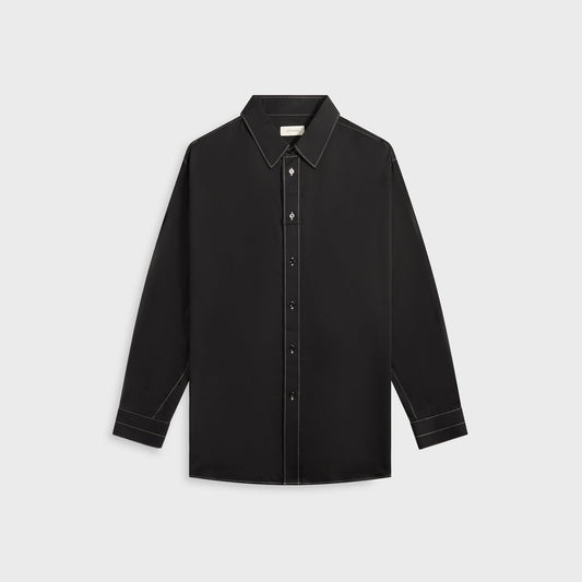 Men Kith Lemaire Loop Shirt - Black