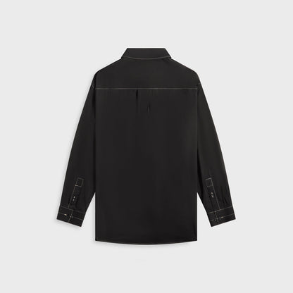 Men Kith Lemaire Loop Shirt - Black