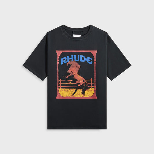 Men Kith Rhude Cadre Tee - Vintage Black