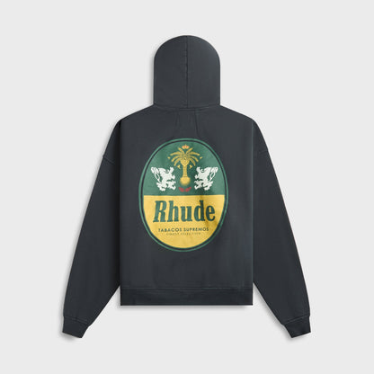 Men Kith Rhude Tabaco Hoodie - Black