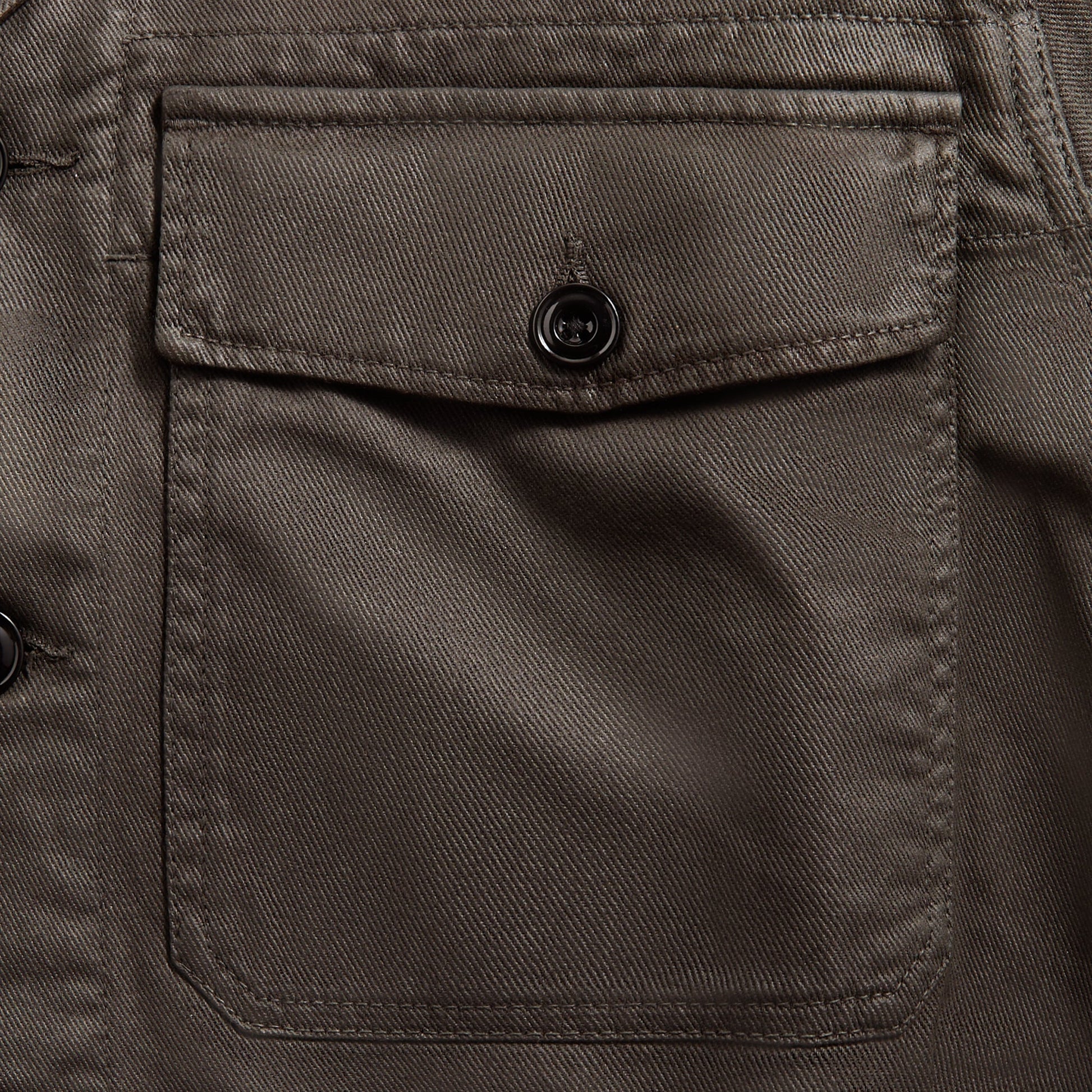 Men Kith Lemaire Trucker Jacket - Dark Chocolate