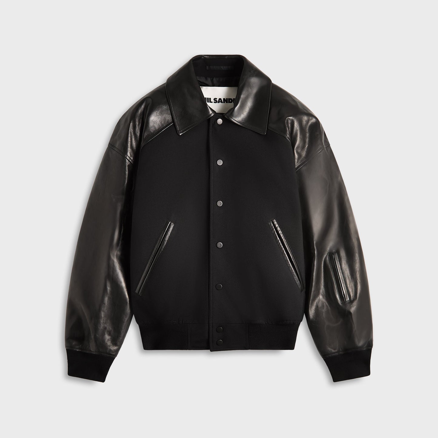 Men Kith Jil Sander Blouson 93 Leather - Black