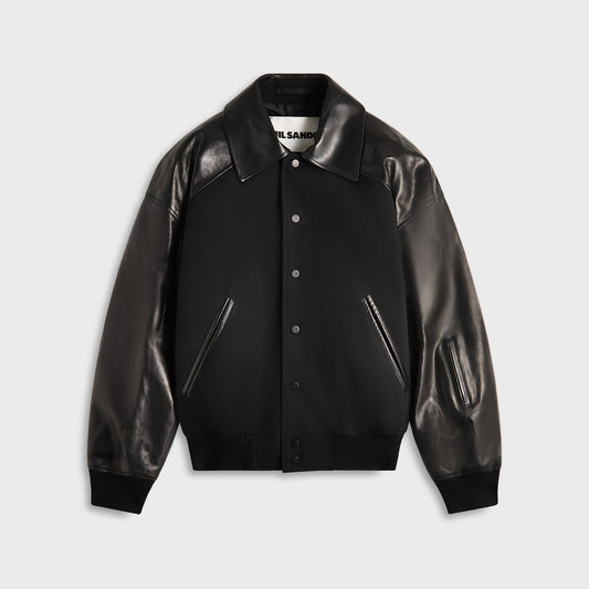 Men Kith Jil Sander Blouson 93 Leather - Black