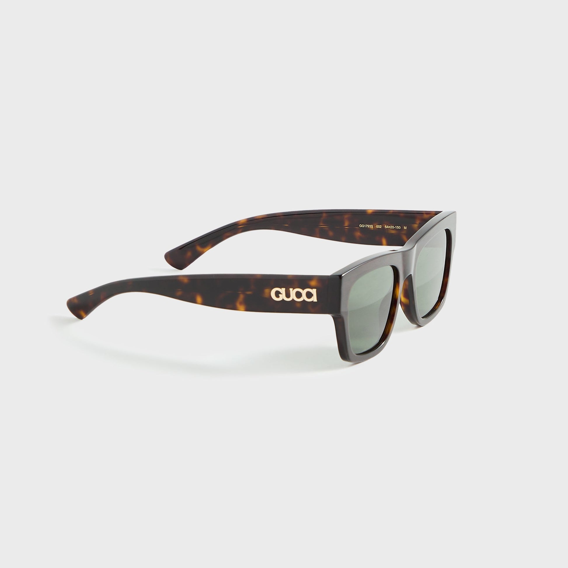 Men Kith Gucci Rectangle Frames - Tortoise