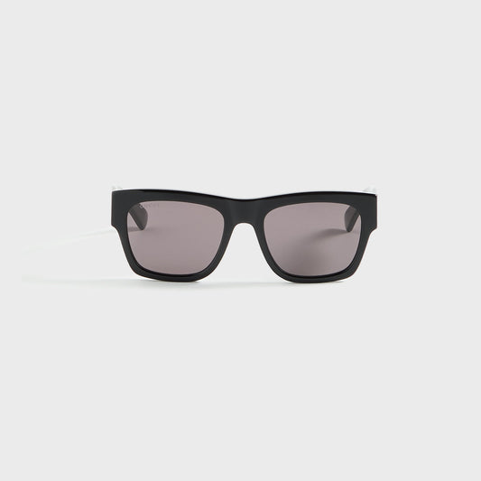 Men Kith Gucci Rectangle Frames - Black