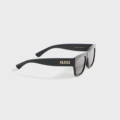 Men Kith Gucci Rectangle Frames - Black