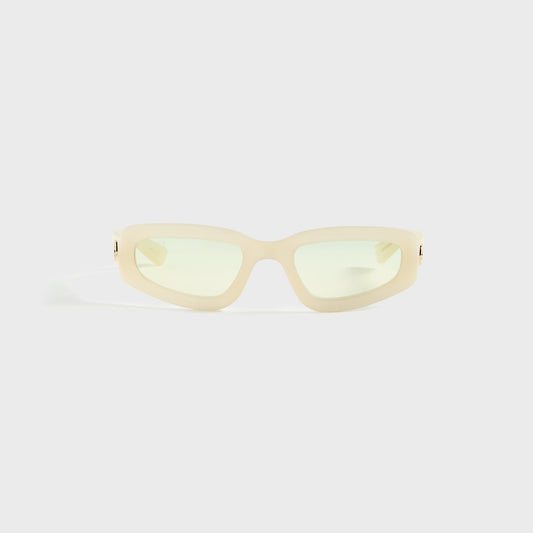 Men Kith Gucci Rectangle Frames - Yellow